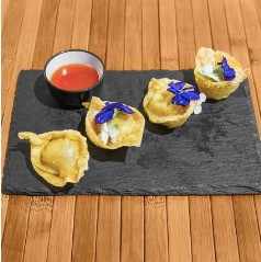 Wantanes rellenos de Cerdo